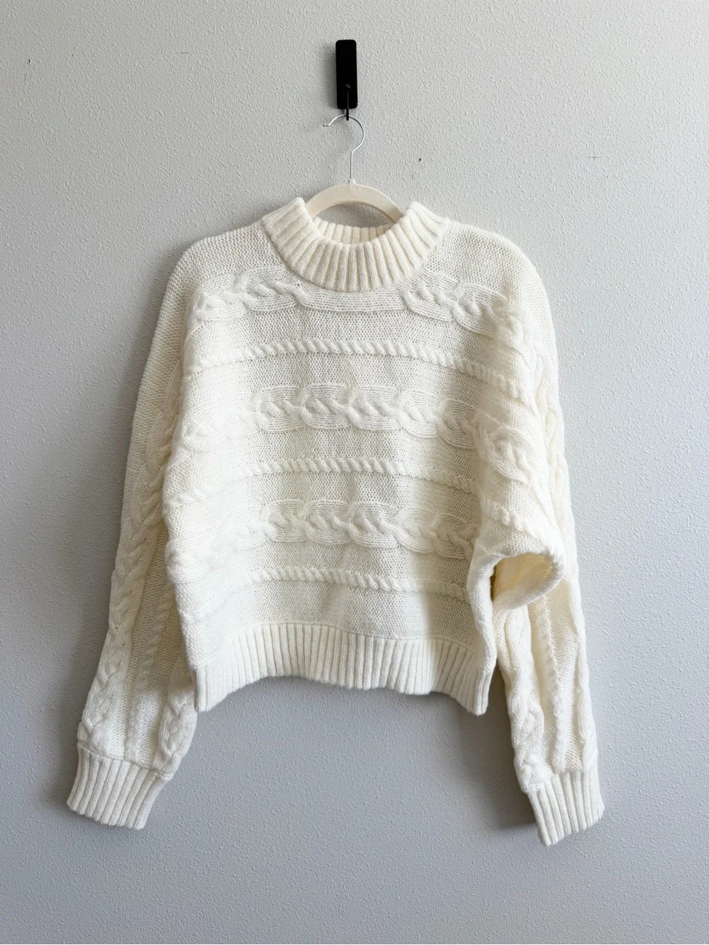 NWT Z Supply Arctic Cable Sweater Large Shopbop